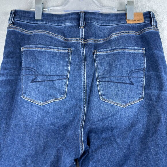 American Eagle Jegging Jeans Size 18 Regular Next Level Stretch Womens Blue - Picture 4 of 12